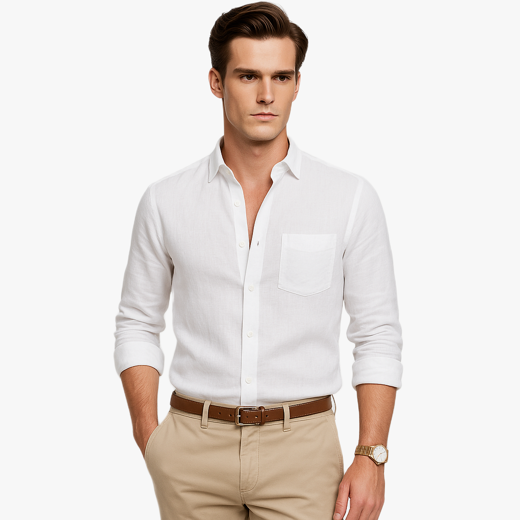 Eleganckie Białe Koszule Męskie na Każdą Okazję