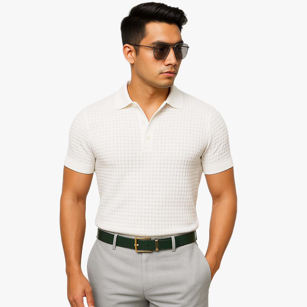 Stylowe męskie polo na wiosnę i lato