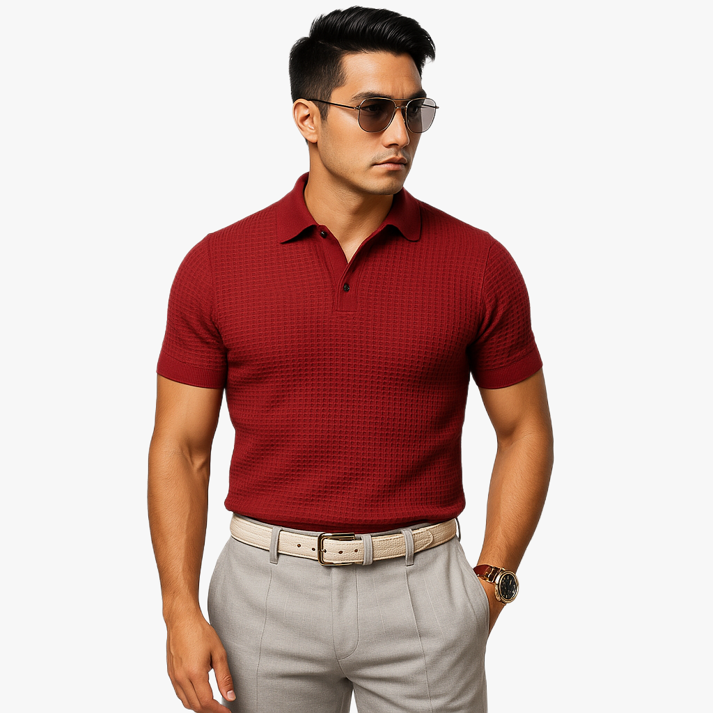 Stylowe męskie polo na wiosnę i lato