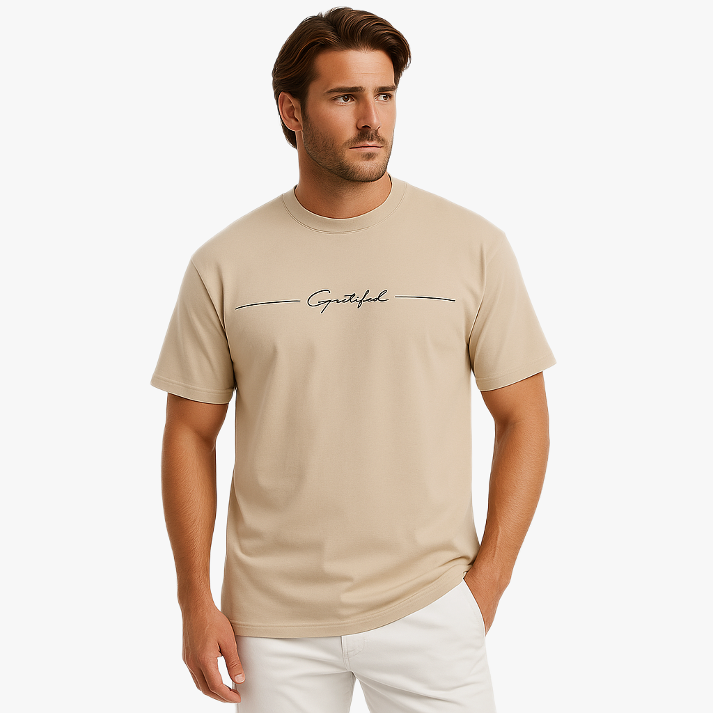 Stylowe męskie T-shirt na co dzień