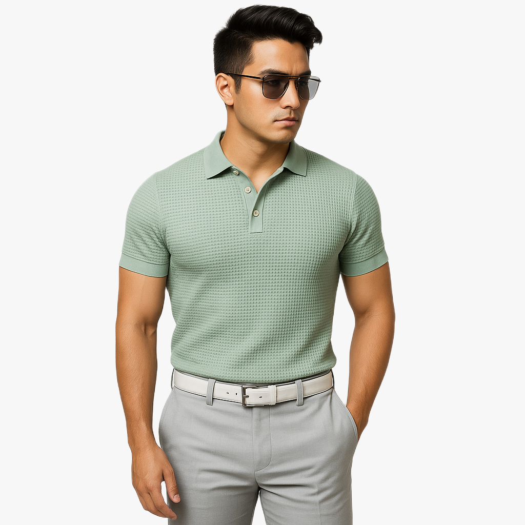 Stylowe męskie polo na wiosnę i lato